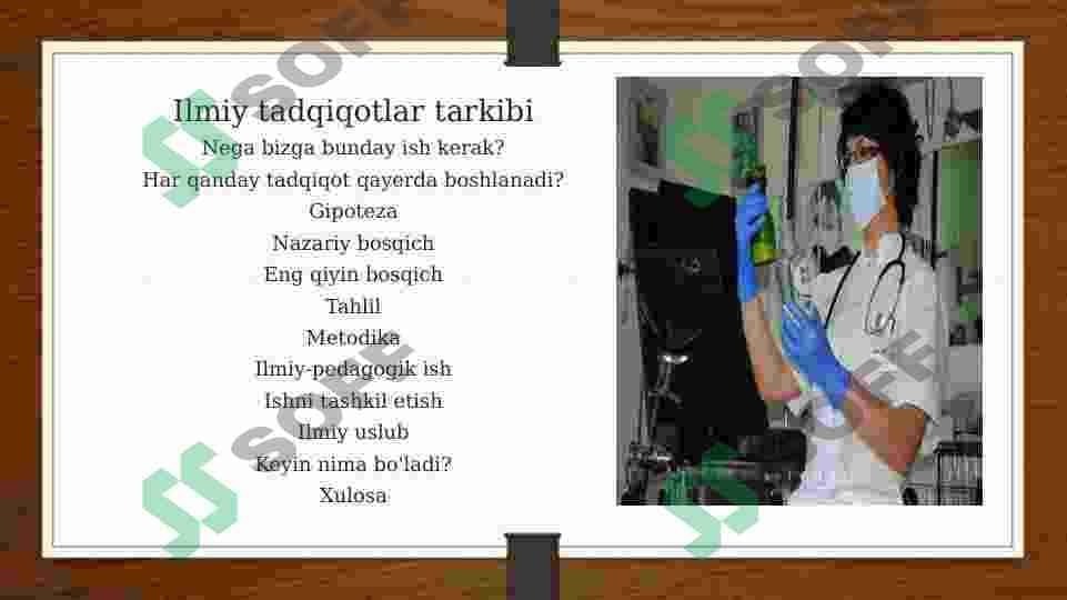 Davolash va ilmiy ishlarda klinik tadqiqot usullari 3