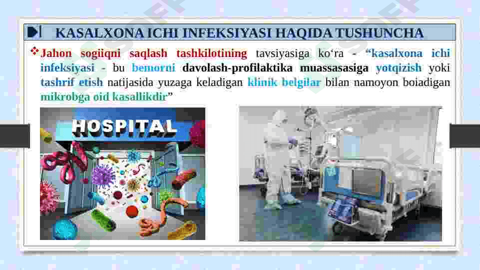 Kasalxona ichi infeksiyalarini kelib chiqishi uchun havoning bakterial ifloslanvanligini ahamiyati 3