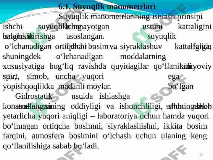 Zamonaviy bosim oʻlchash asboblari 3