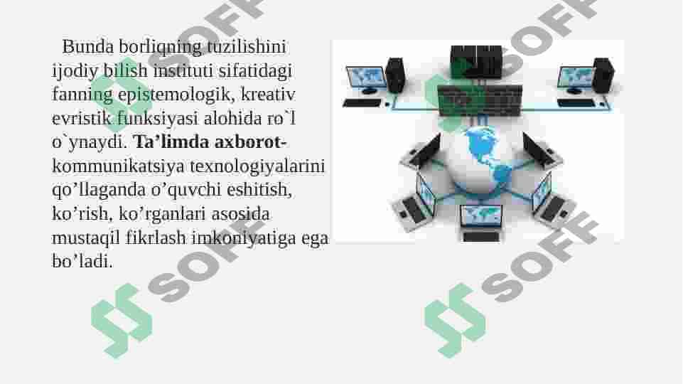 Informatika fani bo’yicha mashg’ulot jarayonlarini rejalashtirish 3