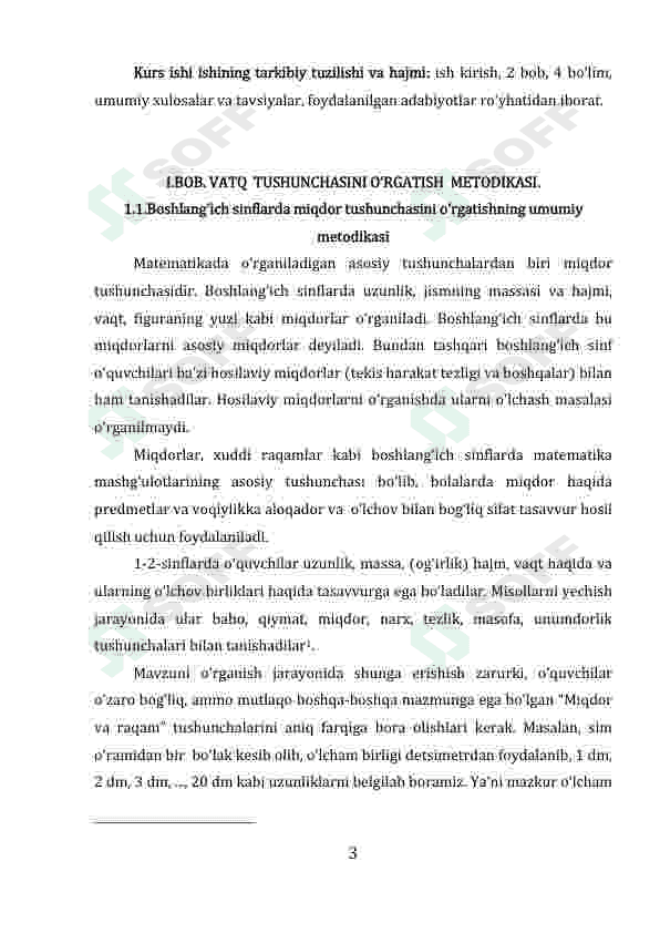 Uchinchi sinfda vaqt o‘lchovlari. 3