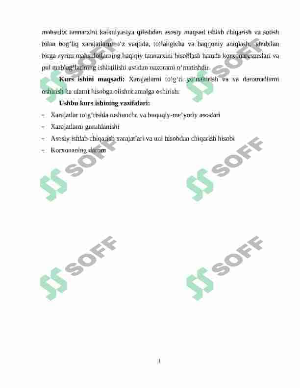 Ishlab chiqarish xarajatlarining alernativ variantlari va ular tanlovining nazariy hamda amaliy jihatlari. 3