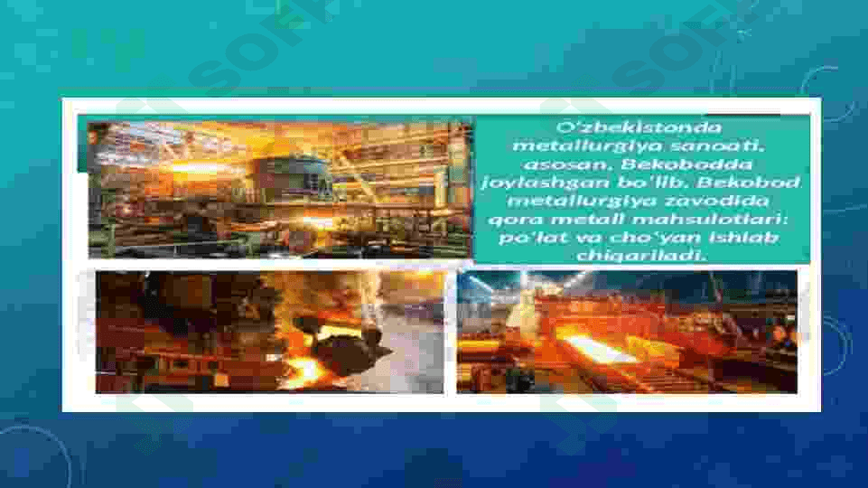 Metallurgiya zavodi issiqlik balansi 3