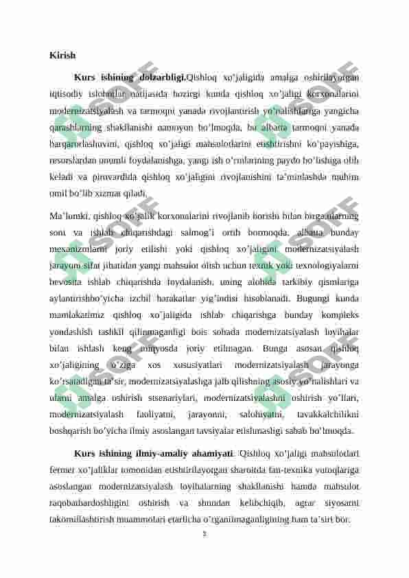 Qishloq xo‘jalikida chorvachilik tarmog’ini rivojlantirish istiqbollari 3