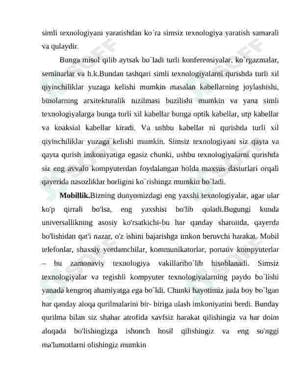 Simli abonentlik liniyalar xarakteristikalarini tahlil qilish 3