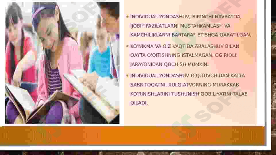 Tarbiyada individual yondashuv muammosi 3