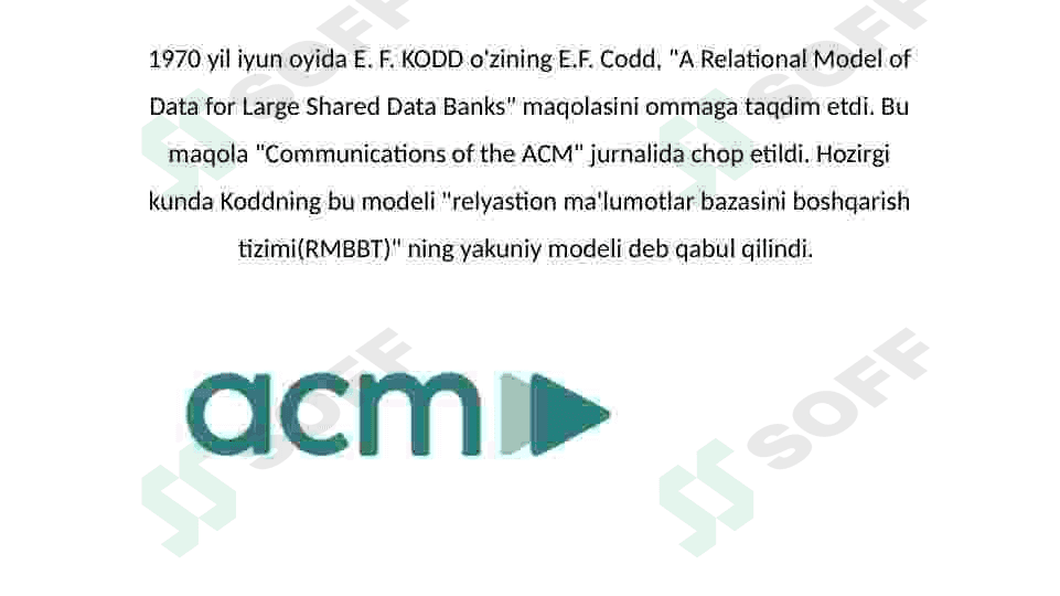 Sql tartiblangan soʻrovlar tilidan foydalanish tartibi 3