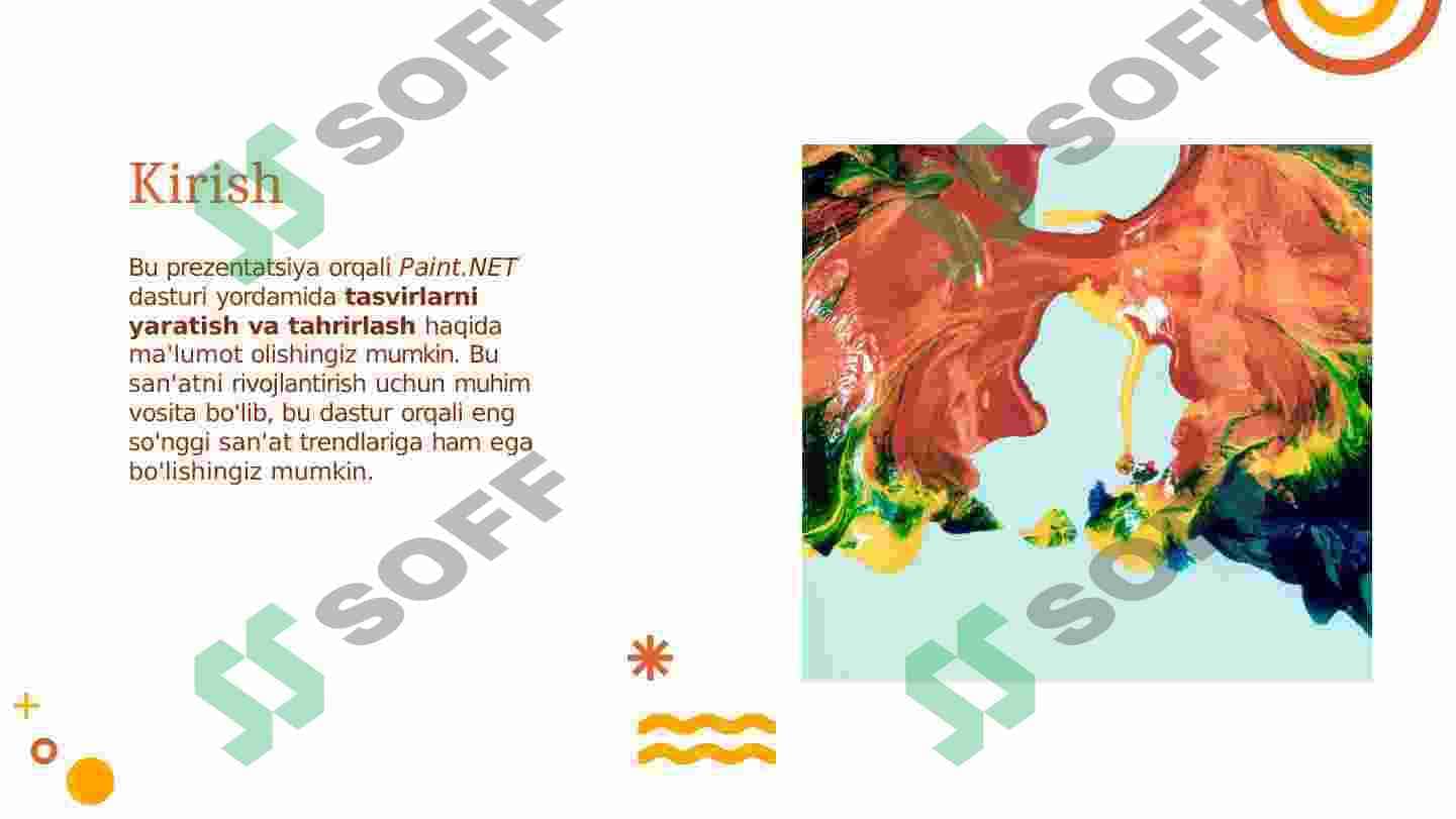 Paint.NET dasturi va unda tasvirlar yaratish, tahrirlash 3