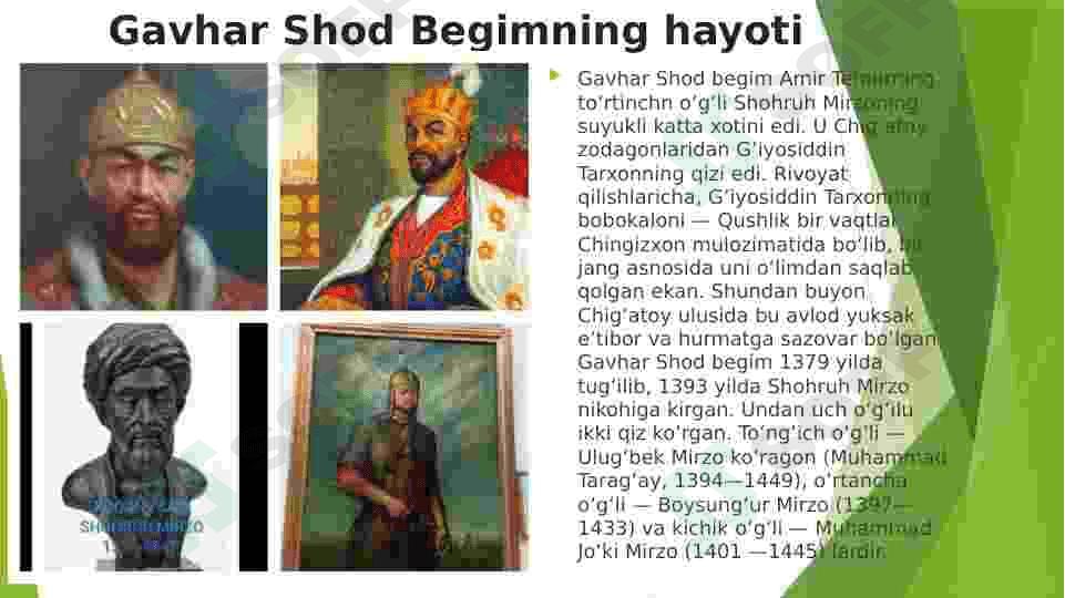 Gavhar shod begim faoliyatining ilmiy, tarixiy va badiiy asarlarda talqin 3