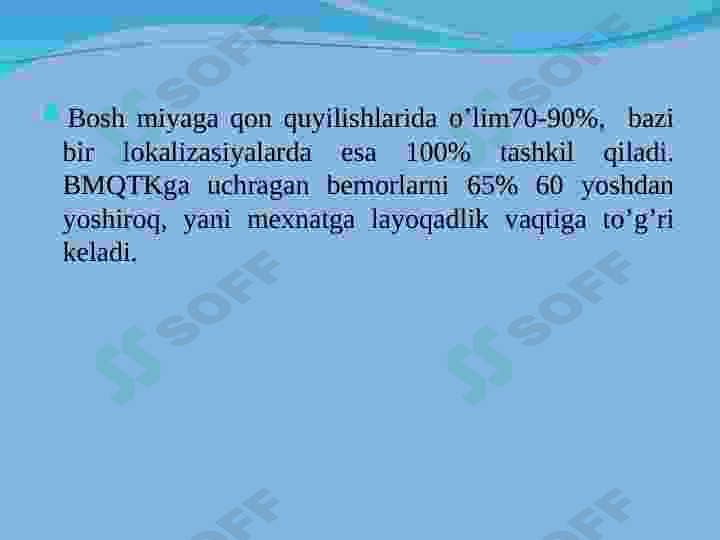 Bosh miya qon tomir kasalliklari 3