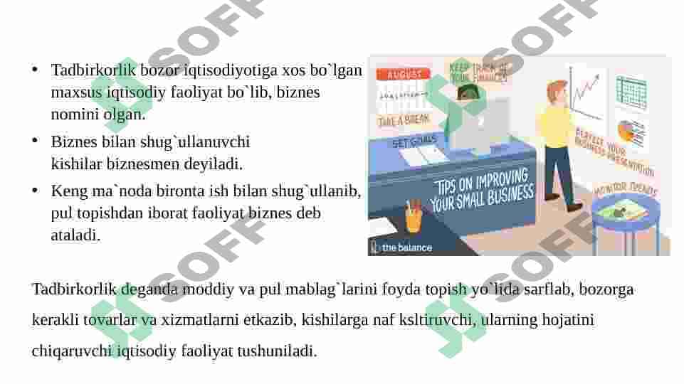 Menejment tizimida tadbirkorlik faoliyati va biznes 3
