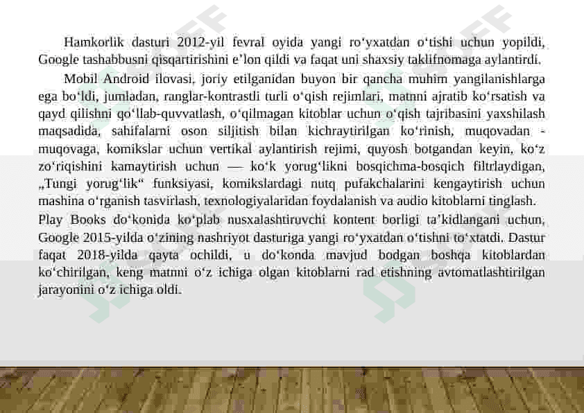 Google Store va uning imkoniyatlari 3