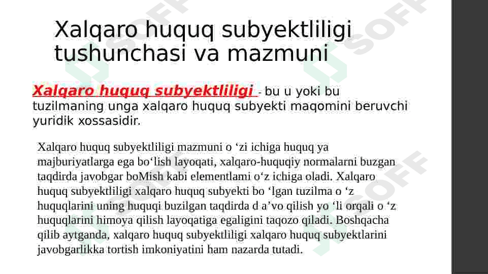 Zamonaviy xalqaro huquq subyektlari 3