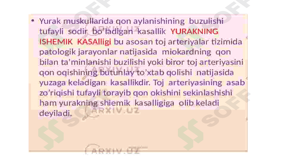 Yurak ishemik kasalligi 3