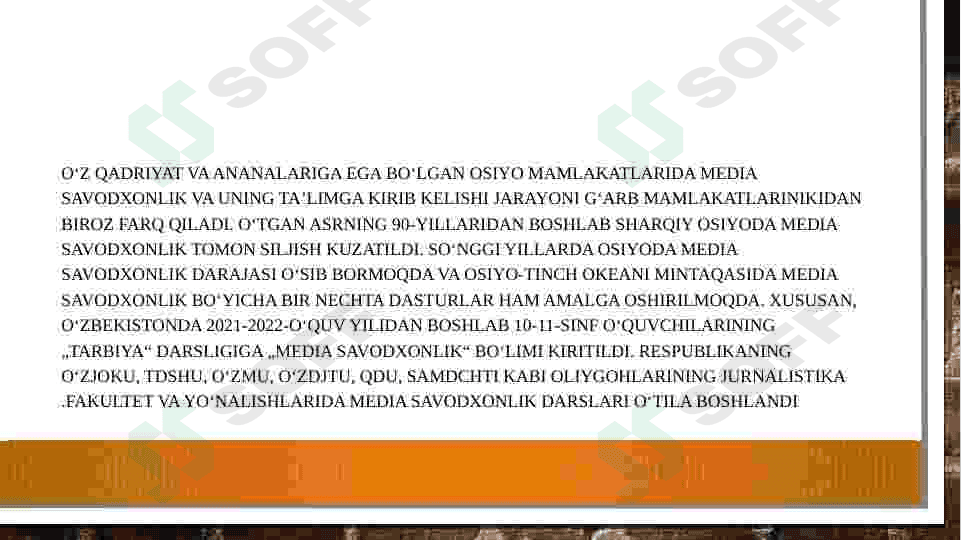 Media va axborot savodxonligi tushunchasi va uning ahamiyati 3