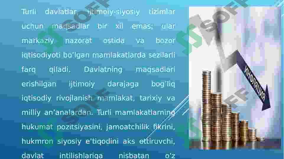 Davlatning makroiqtisodiy barqarorlashtirish siyosati. 3