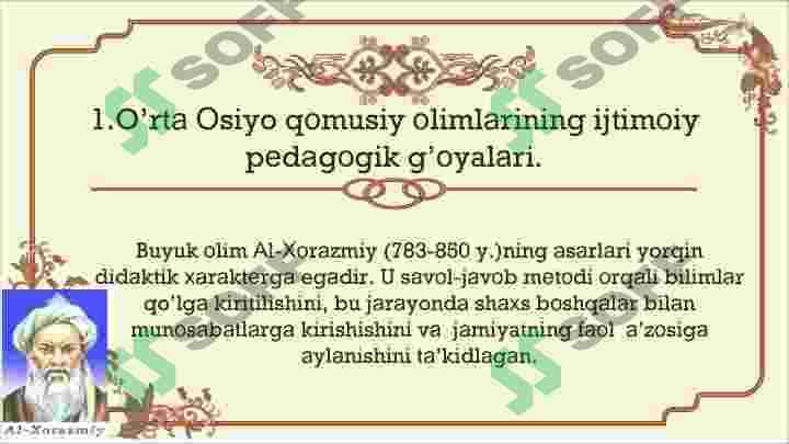 O'zbеkistоndа ijtimоiy pеdаgоgikаning rivоjlаnishi tаriхi 3