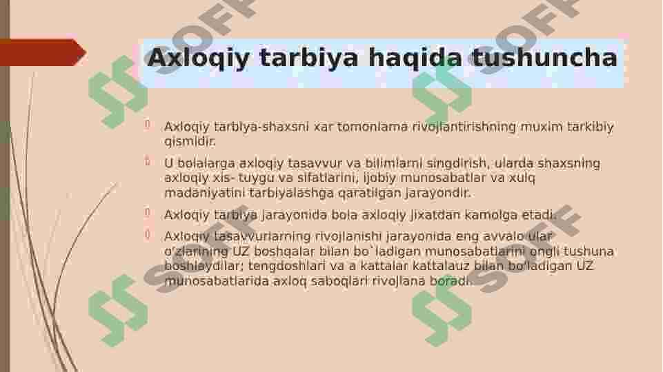 MAKTABGACHA YOSHDAGI BOLALARDA AXLOQIY SIFATLARNI TARBIYALASH 3