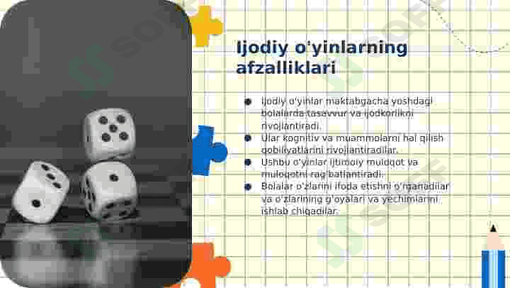 Maktabgacha talim yoshidagilarga talim tarbiya berishda ijodiy o'yinlarning pedagogik ahamiyati 3