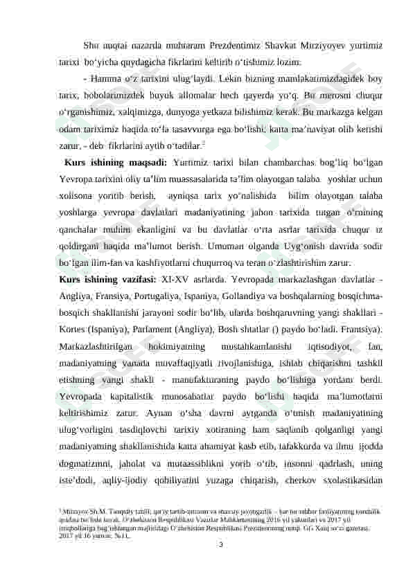 XI-XV ASRLARDA YEVROPA MADANIYATI 3