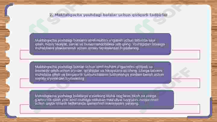 Maktabgacha yoshdagi bolalarga ekologik  tarbiya berish. 3