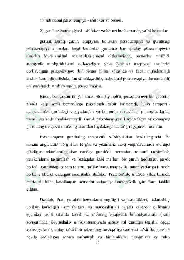 BOLLALAR BILAN GURUHIY VA INDIVIDUAL PSIXOTERAPIYA 3