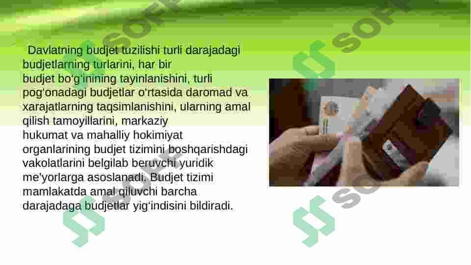 Budjet balansliligini ta'minlash masalalari 3