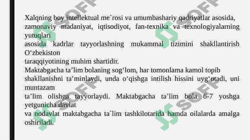 Bolalarning maktabga tayyorgarlik daraja talablarsi quyiladigan minimal talablar 3