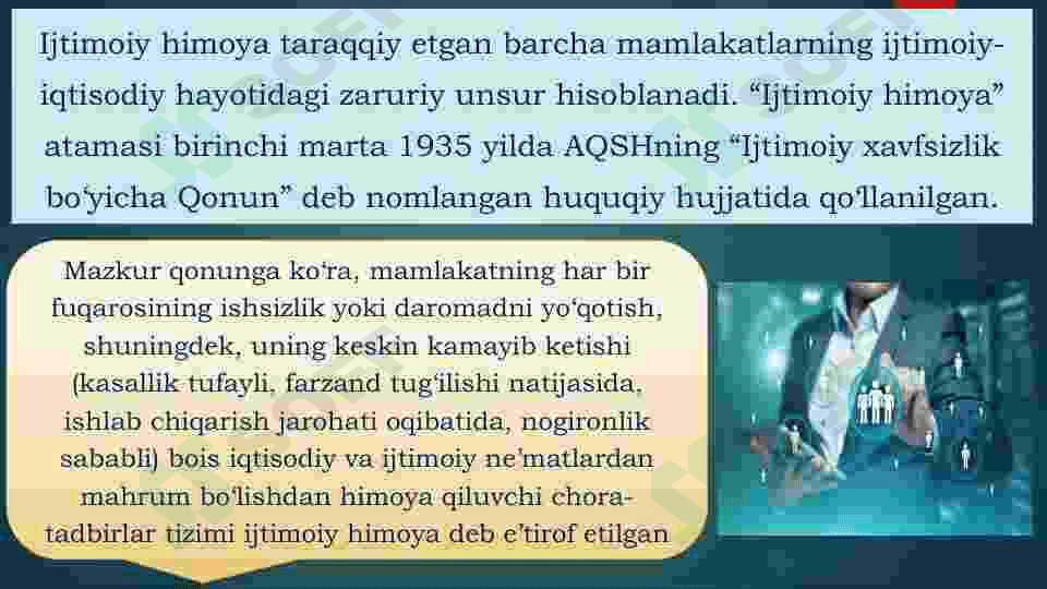 Inson resurslarini ijtimoiy muhofaza qilish tizimi 3