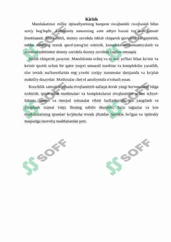 Kon mashinalarini ta'mirlash va texnik xizmat ko'rsatish 3