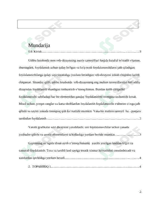 Assignment for student ITS 3
