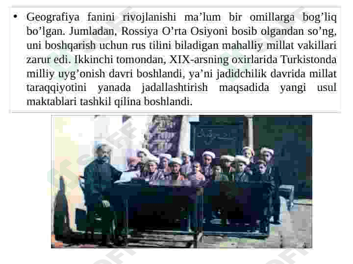Turkiston jadidchiligi davrida geografiya fani va ta’limi 3