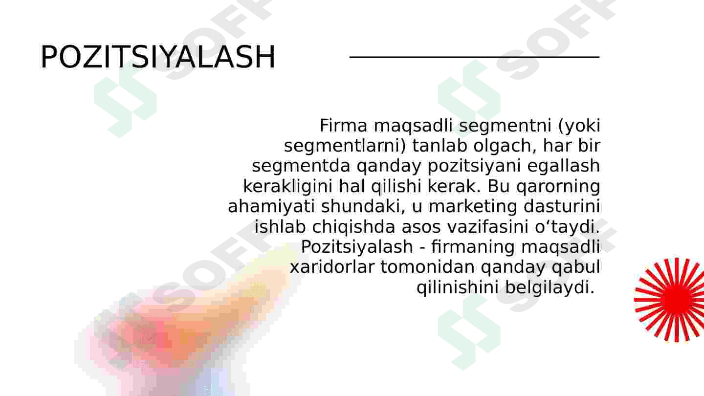 Maqsadli bozorni tanlash 3