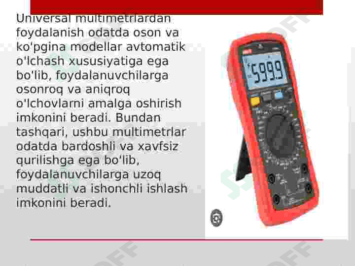 Elektr o`lchov asboblari 3