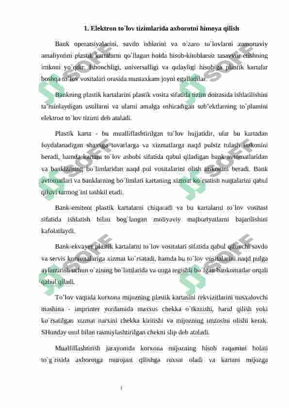 Intеrnеt to'lоv tizimlаri vа ulаrning ishlаsh tехnоlоgiyalаri 3