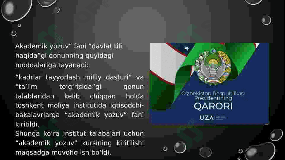 Akademik yozuvni mazmuni va vazifalari 3