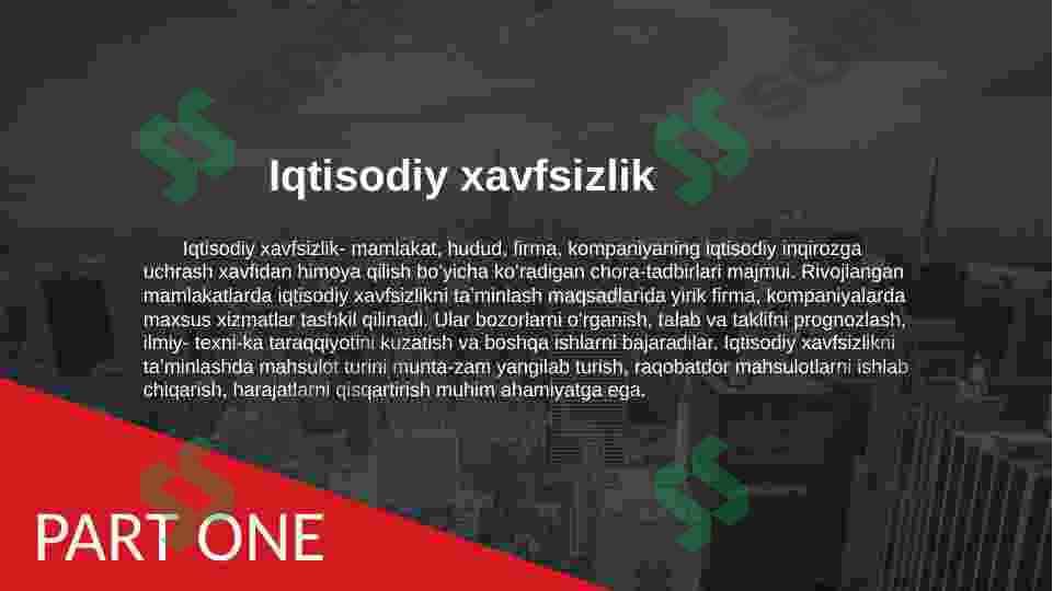Korxona iqtisodiy xafsizligini taminlash tizimi 3