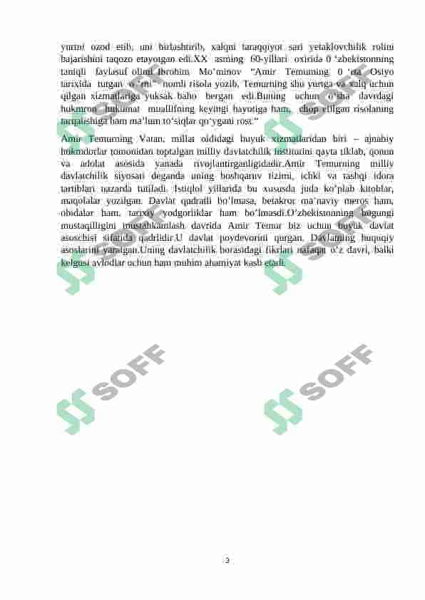 Temuriylar davrida Movarounnahrdagi siyosiy hayot 3