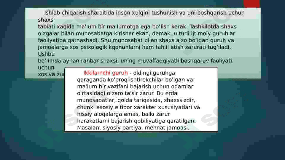 Rahbar shaxsi psixologiyasi.rahbar faoliyatining psixologik xusuiyatlar 3