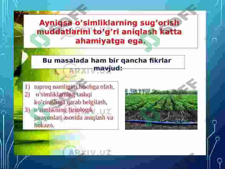 Mikrobiologiyaning chorvachilik va qishloq xo`jaligidagi ahamiyatI 3