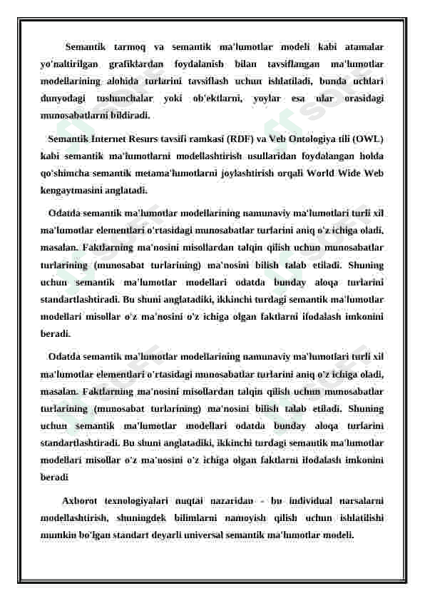OBYEKTNING SIMMETRIK MODELLAR ASOSIDA VA BIR BIRI BILAN TAQQOSLASH 3
