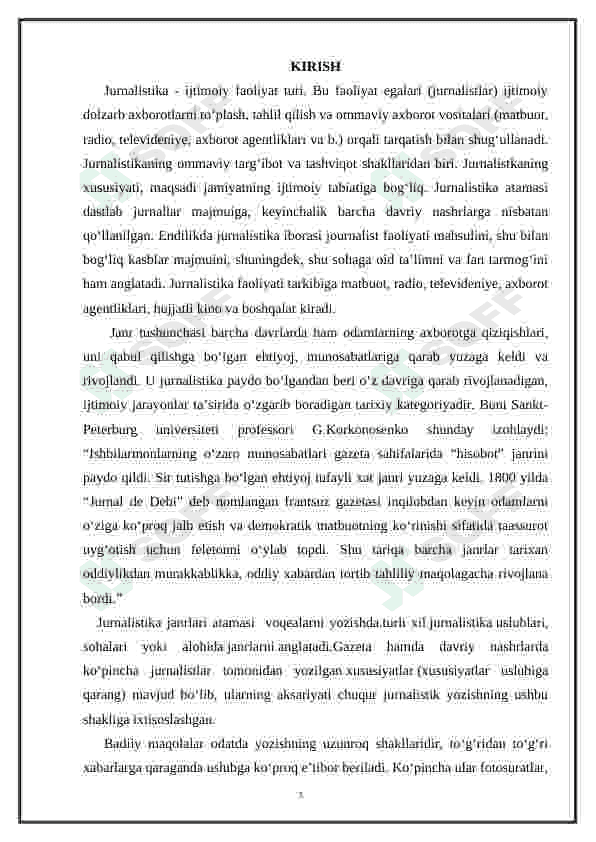 Hisobot janri va uning turlari 3
