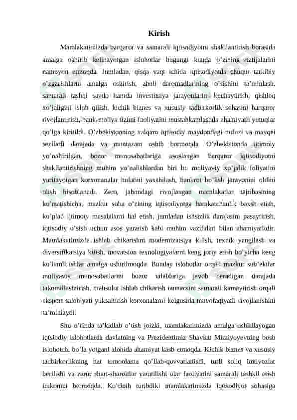 Xususiy kapital tahlili va uni xorij tajribasi asosida takomillashtirish 3