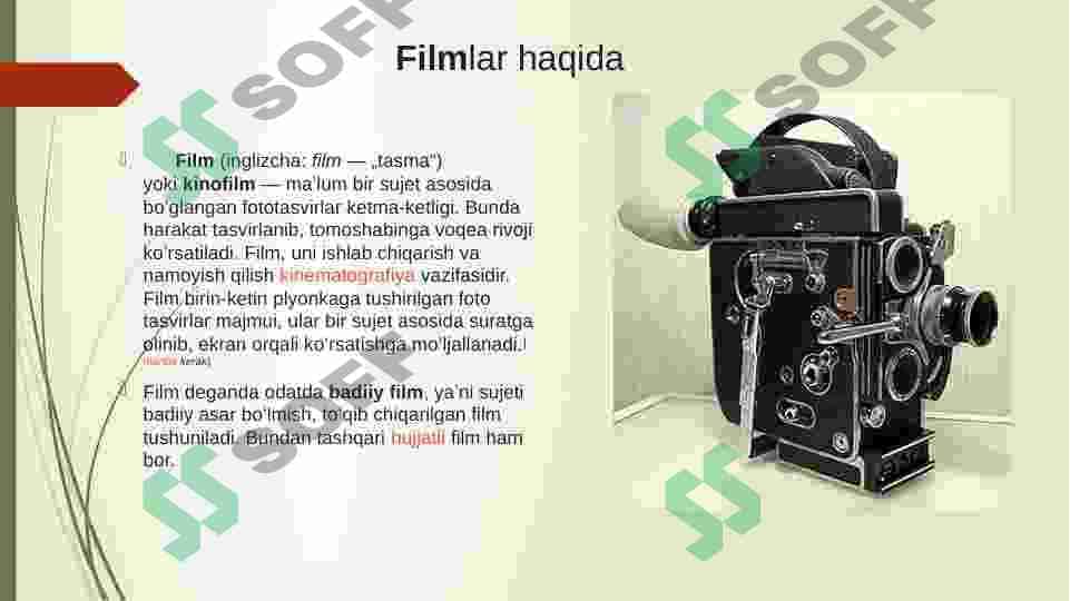 FILMLAR, OMMAVIY  MADANIYAT TELEVIDENIYE MEDIA SAVODXONLIKNI RIVOJLANTIRISH 3