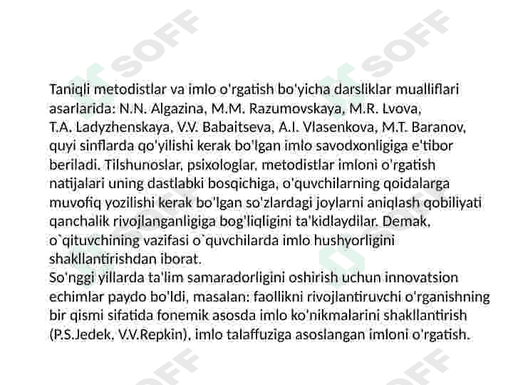 Xatlar bilan ishlashda imloviy va uslubiy savodxonlik. 3