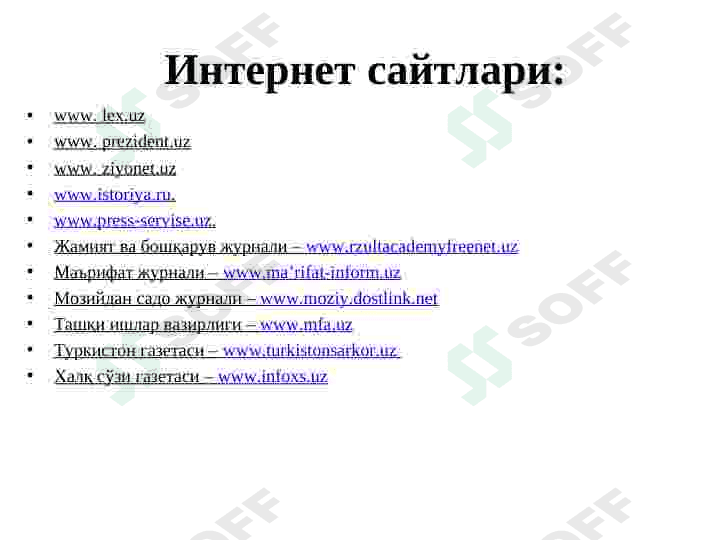 Mustaqillikka erishish arafasida O‘zbekistondagi ijtimoiy-siyosiy jarayonlar. 3