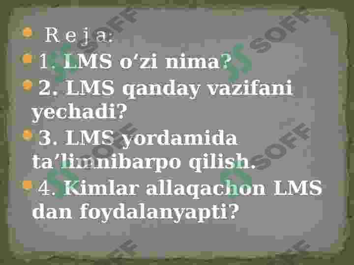 LEARNING MANAGEMENT SYSTEM (LMS) 3