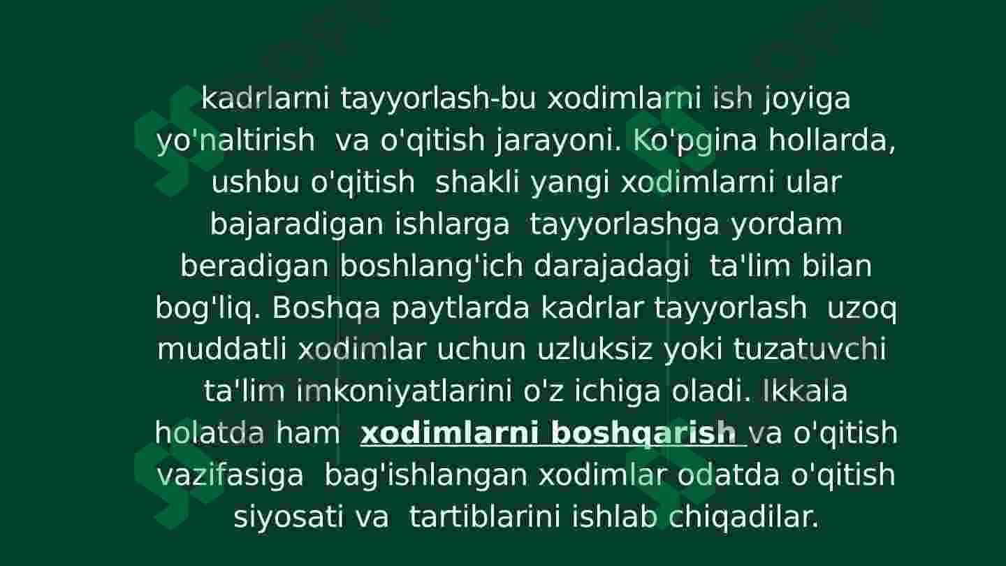 O'zbekistonda inson kapitalining  shakllanishida ''Kadrlar tayorlash  milliy dasturining roli 3