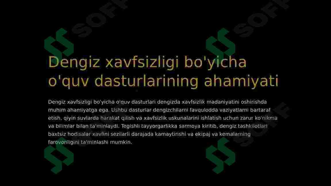Navigatsiya xavfsizligi infokommunikatsiya tizimlarining radioaloqa tizimlari 3