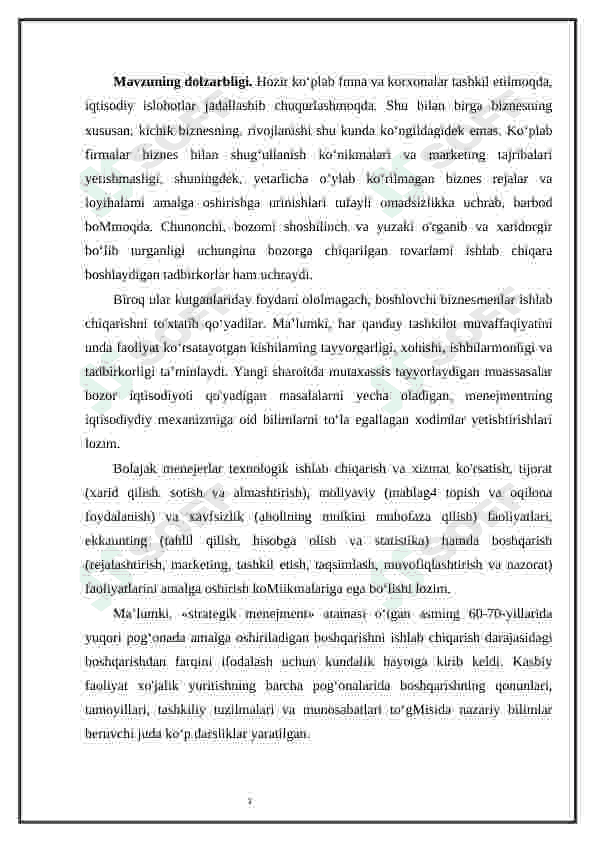 Kompaniya portfelining korxonalar tarmoqlari bo'yicha tahlili 3